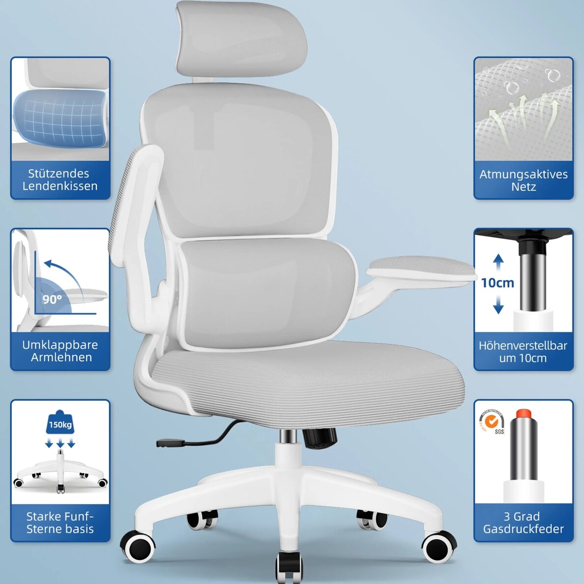 Ergonominė biuro kėdė 2