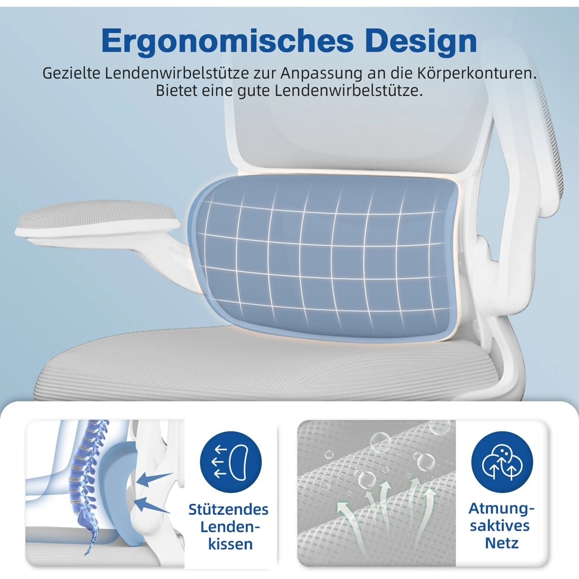 Ergonominė biuro kėdė 5 Ergonominė biuro kėdė 5
