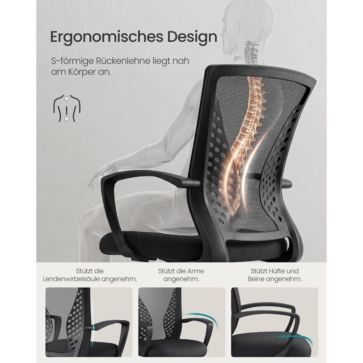 Ergonominė biuro kėdė 4 Ergonominė biuro kėdė 4