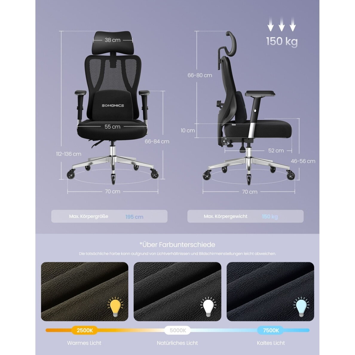 Ergonominė biuro kėdė 6 Ergonominė biuro kėdė 6