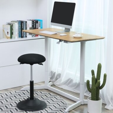 Reguliuojamo aukščio ergonominė balansinė biuro kėdė
