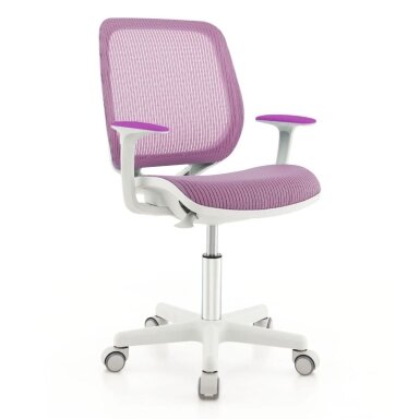 Ergonominė vaikiška rašomojo stalo kėdė 6-15 metų vaikams