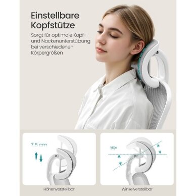 Ergonominė biuro kėdė 5