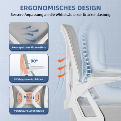 Ergonominė biuro kėdė 4 Ergonominė biuro kėdė 4