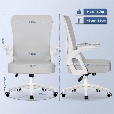 Ergonominė biuro kėdė 5 Ergonominė biuro kėdė 5