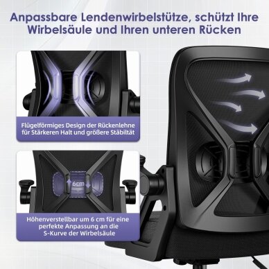 Ergonominė biuro kėdė 4