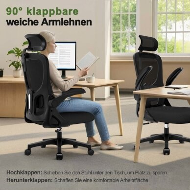Ergonominė biuro kėdė 1 Ergonominė biuro kėdė 1