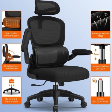 Ergonominė biuro kėdė 5