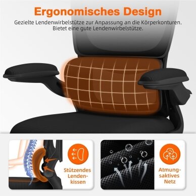 Ergonominė biuro kėdė 3 Ergonominė biuro kėdė 3