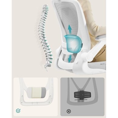 Ergonominė biuro kėdė 3 Ergonominė biuro kėdė 3