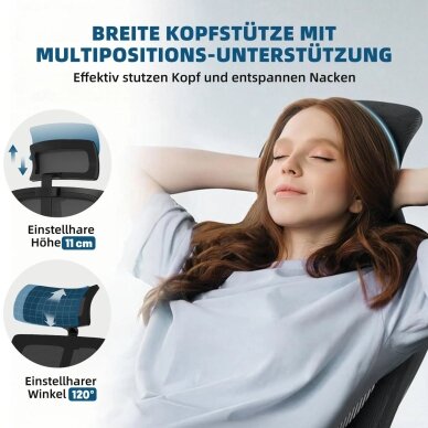 Ergonominė biuro kėdė 3