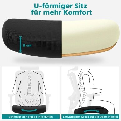 Ergonominė biuro kėdė 6 Ergonominė biuro kėdė 6