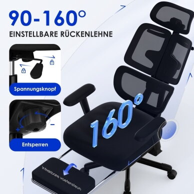 Ergonominė biuro kėdė 2