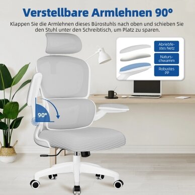 Ergonominė biuro kėdė 1 Ergonominė biuro kėdė 1