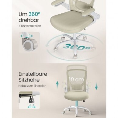 Ergonominė biuro kėdė 4 Ergonominė biuro kėdė 4