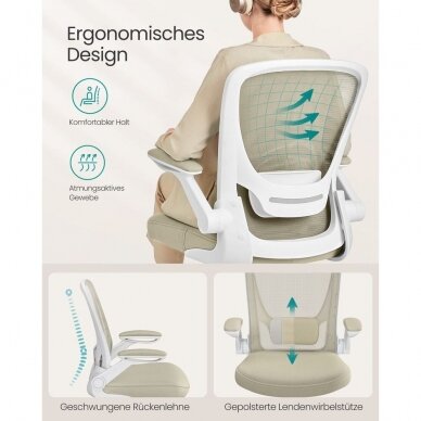 Ergonominė biuro kėdė 5 Ergonominė biuro kėdė 5