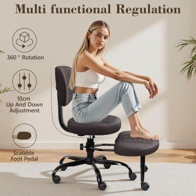 Ergonominė darbo kėdė su pakoju 3