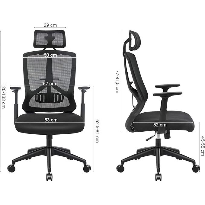 Ergonominė biuro kėdė 6 Ergonominė biuro kėdė 6