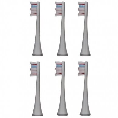 EURODONT universalios Philips® Sonicare dantų šepetėlio galvutės, 4 vnt 1 EURODONT universalios Philips® Sonicare dantų šepetėlio galvutės, 4 vnt 1