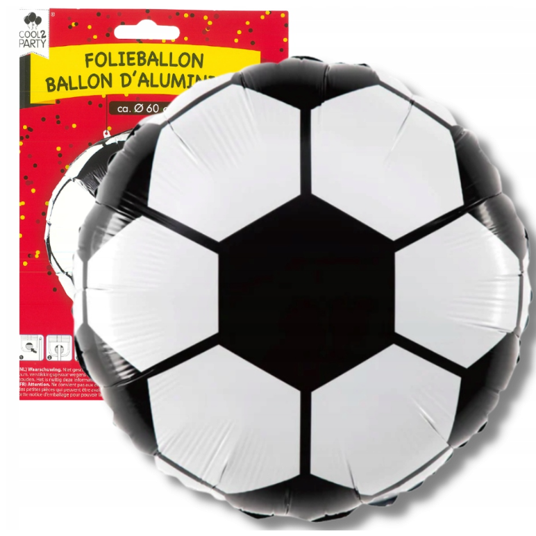 COOL 2 PARTY folinis balionas futbolo kamuolys, Ø 60 cm 3