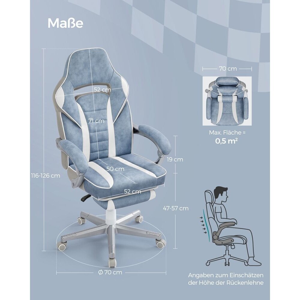 Gaming biuro kėdė 7 Gaming biuro kėdė 7
