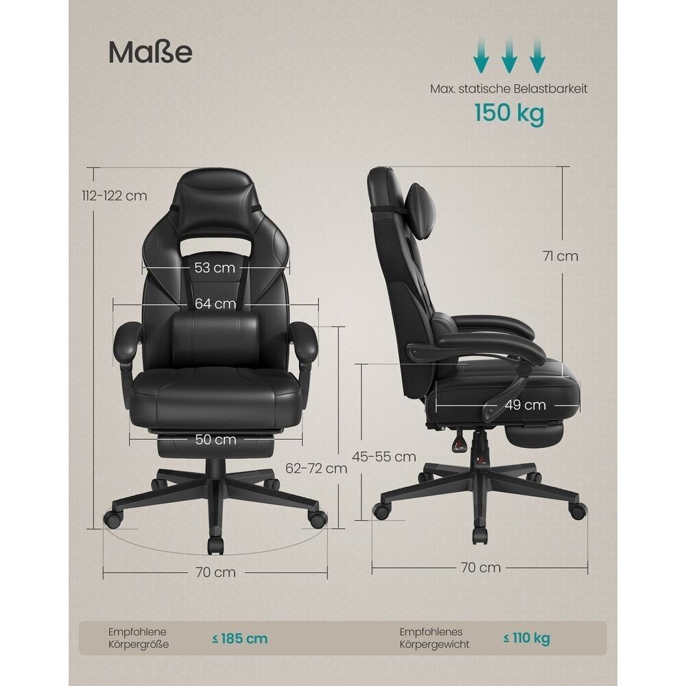 Gaming biuro kėdė 6 Gaming biuro kėdė 6