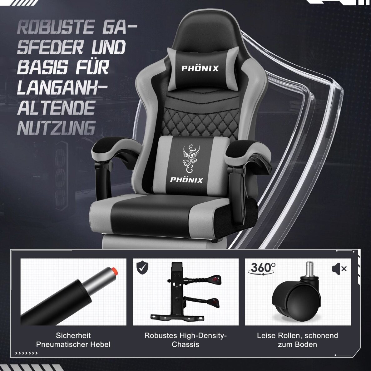 Gaming biuro kėdė 7 Gaming biuro kėdė 7