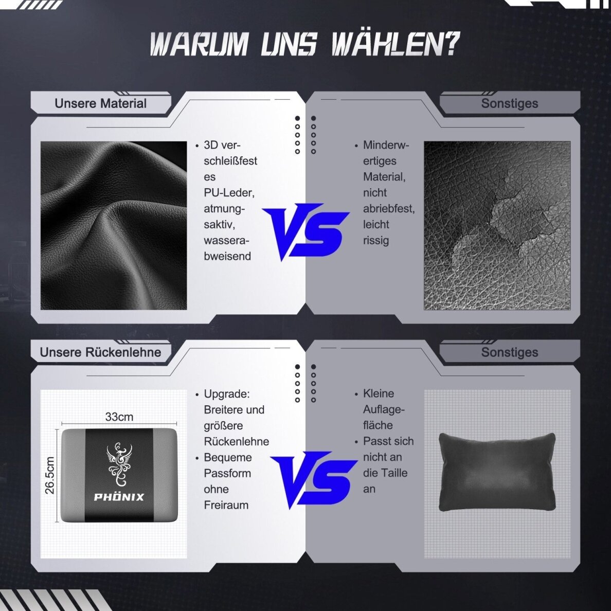 Gaming biuro kėdė 6