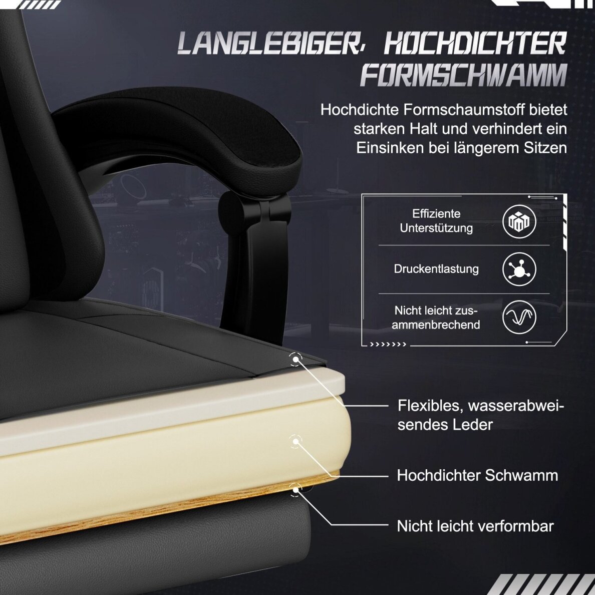 Gaming biuro kėdė 4 Gaming biuro kėdė 4