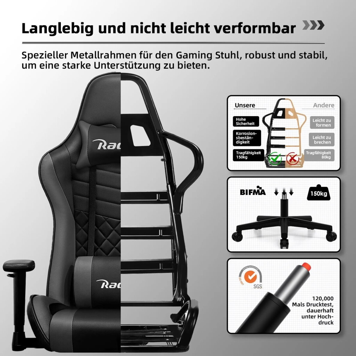 Gaming biuro kėdė 3 Gaming biuro kėdė 3