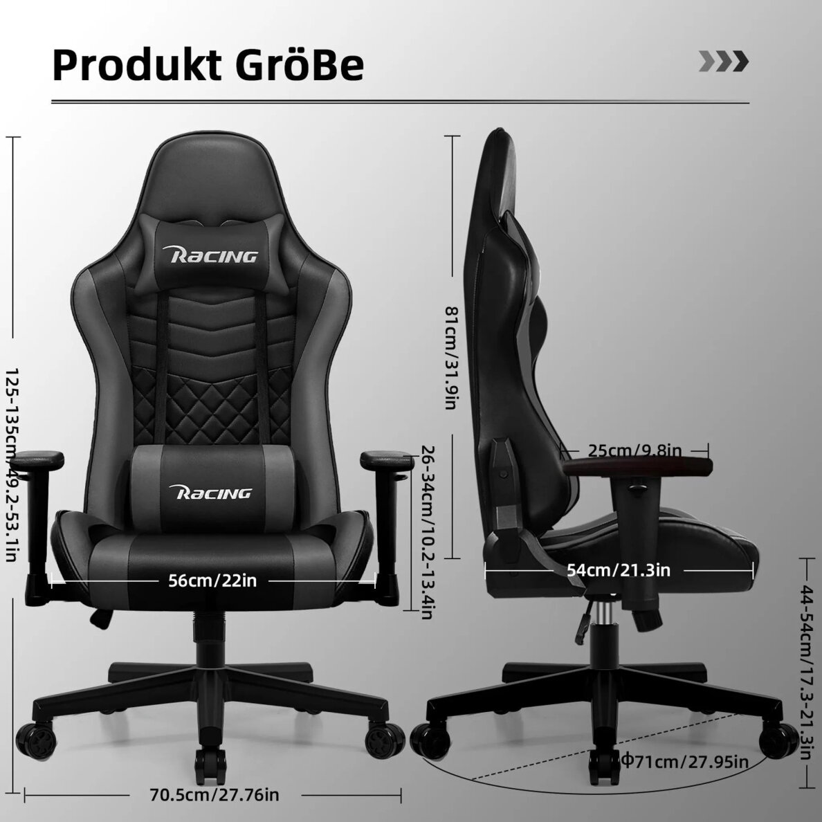 Gaming biuro kėdė 5