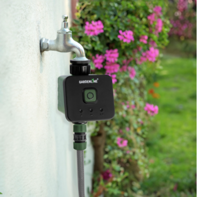 GARDENLINE vandens laistymo kompiuteris su Bluetooth®  laikmačiu