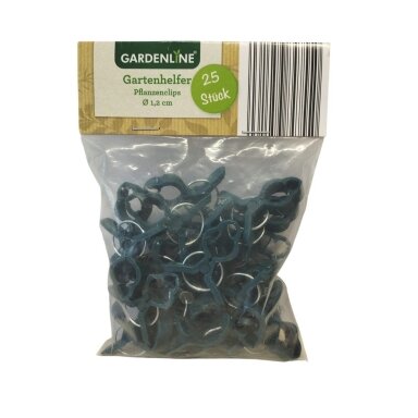 GARDENLINE segtukai augalams, Ø 1,2 cm, 25 vnt