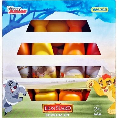THE LION GUARD vaikiškas boulingo rinkinys 3
