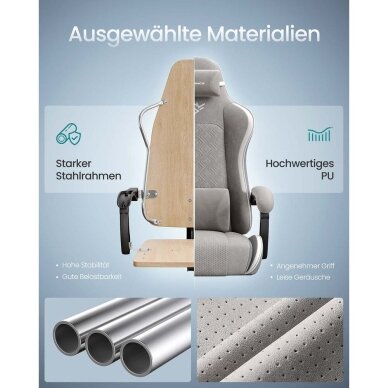 Ergonominė Gaming biuro kėdė 5 Ergonominė Gaming biuro kėdė 5