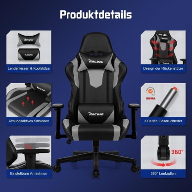 Gaming biuro kėdė 3 Gaming biuro kėdė 3