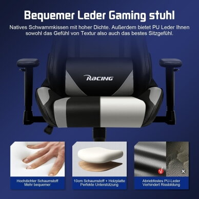 Gaming biuro kėdė 4 Gaming biuro kėdė 4
