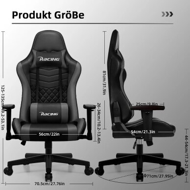 Gaming biuro kėdė 5