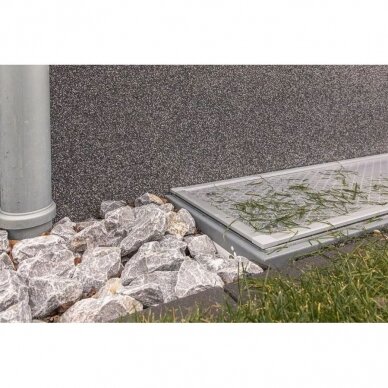 GARDENLINE aliuminis apsauginis tinklas su tvirtinimo elementais, 60 x 120 cm 2