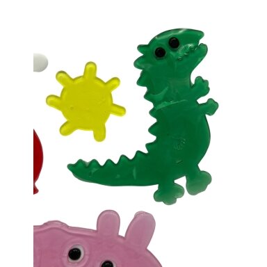 Geliniai lipdukai ant lango "Peppa Pig"