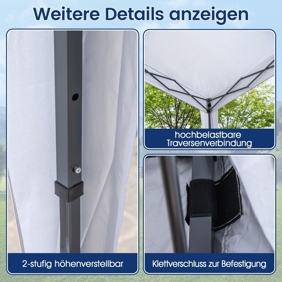 Greito surinkimo pavėsinė, 3 x 3 m 5