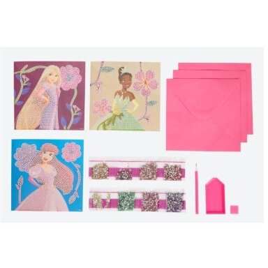 DISNEY Princess „Diamond Painting“ atvirukų kūrybinis rinkinys
