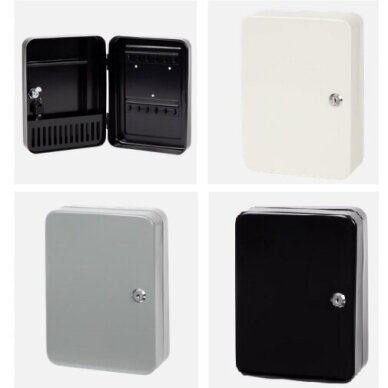 HOME ACCENTS rakinama nerūdijančio plieno raktų dėžutė 1