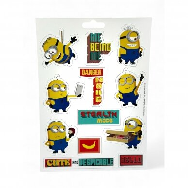 ILLUMINATION „Minions“ magnetų rinkinys, 22 vnt 2 ILLUMINATION „Minions“ magnetų rinkinys, 22 vnt 2