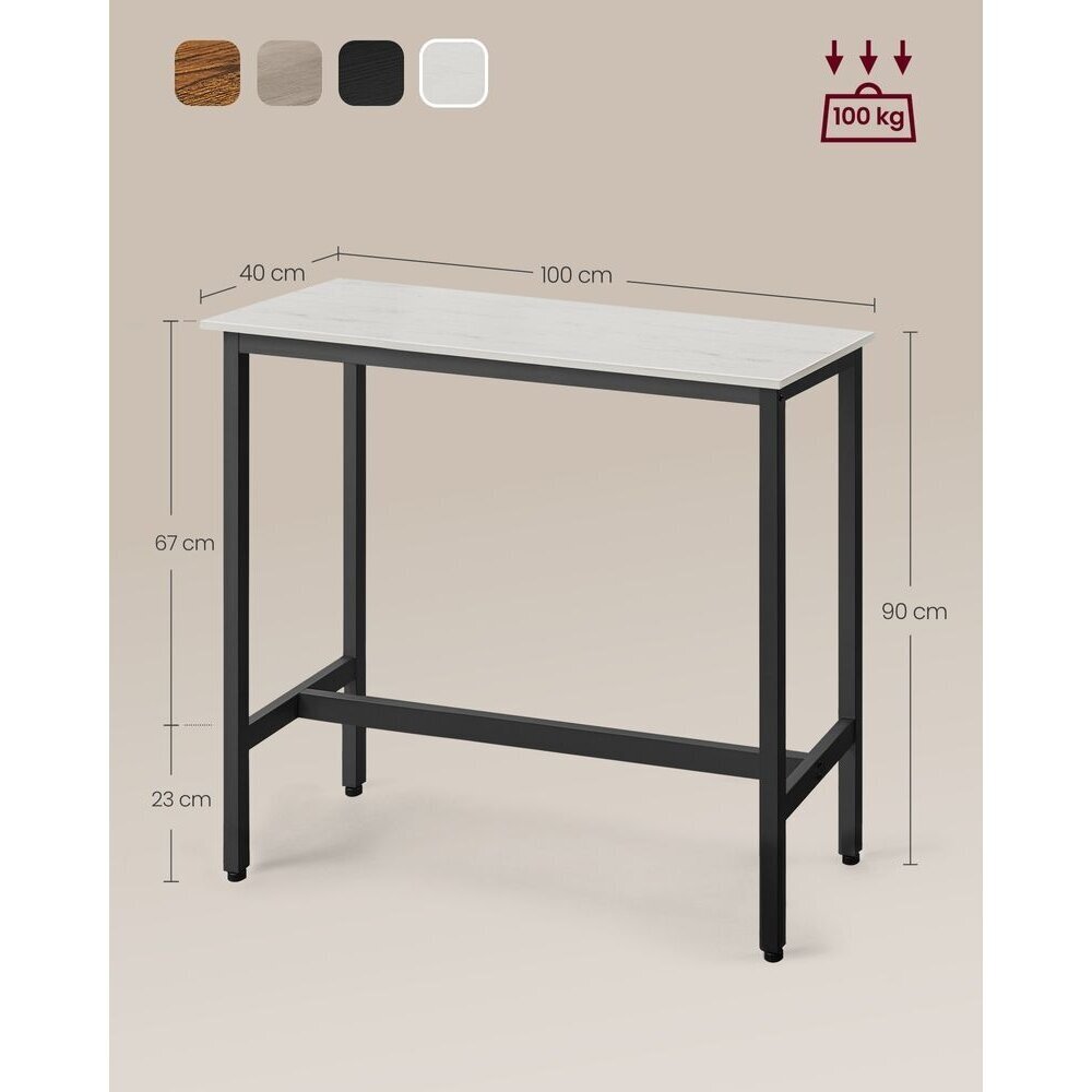 Industrinio stiliaus baro stalas 6 Industrinio stiliaus baro stalas 6