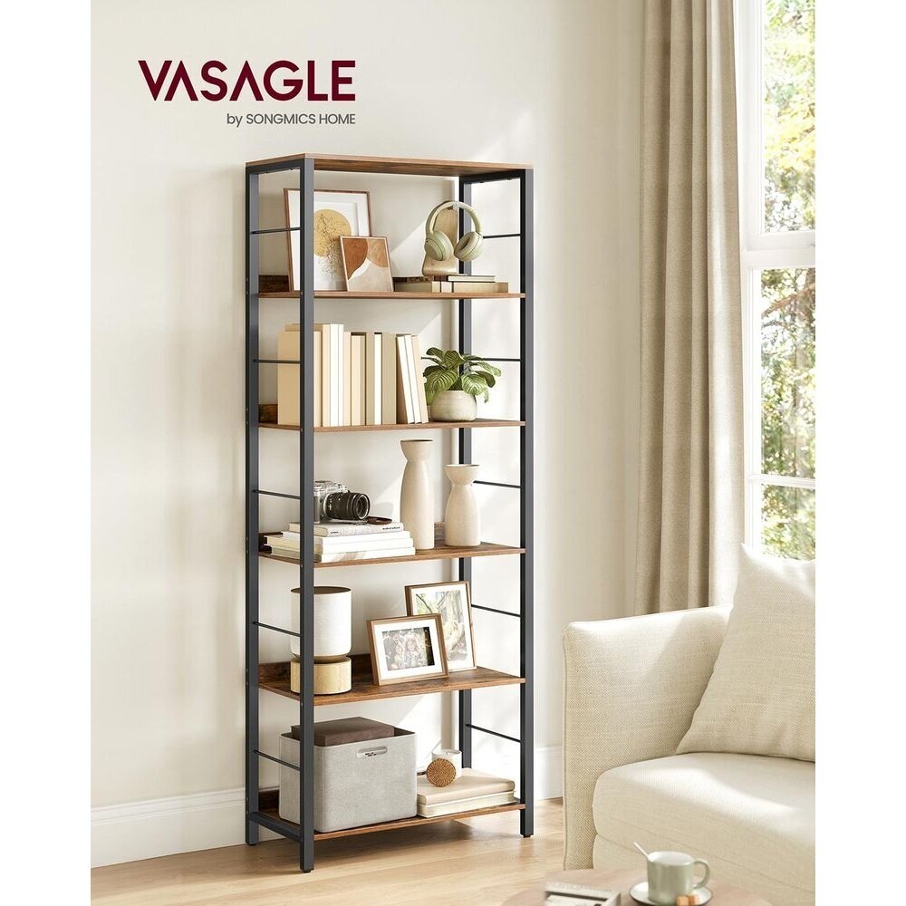 Industrinio stiliaus pastatoma 5 pakopų lentyna 1 Industrinio stiliaus pastatoma 5 pakopų lentyna 1