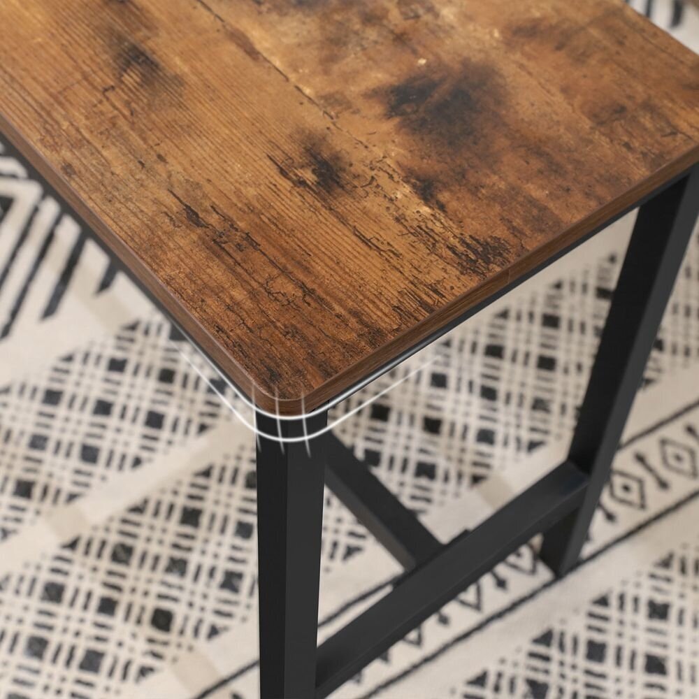 Industrinio stiliaus suoliukai, 2 vnt (Transportavimo defektas) 4 Industrinio stiliaus suoliukai, 2 vnt (Transportavimo defektas) 4