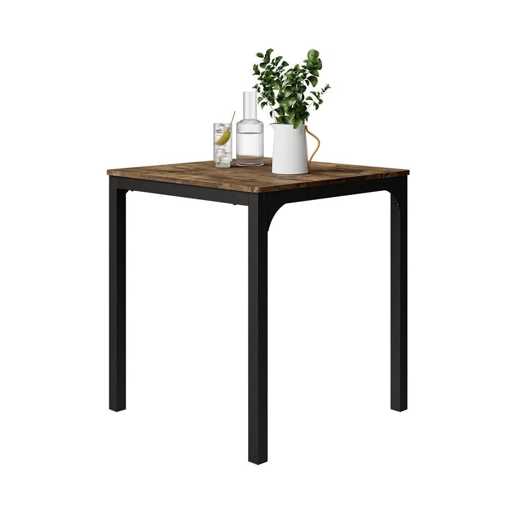 Industrinio stiliaus valgomojo stalas FYRK, 75 x 70 x 70 cm Industrinio stiliaus valgomojo stalas FYRK, 75 x 70 x 70 cm