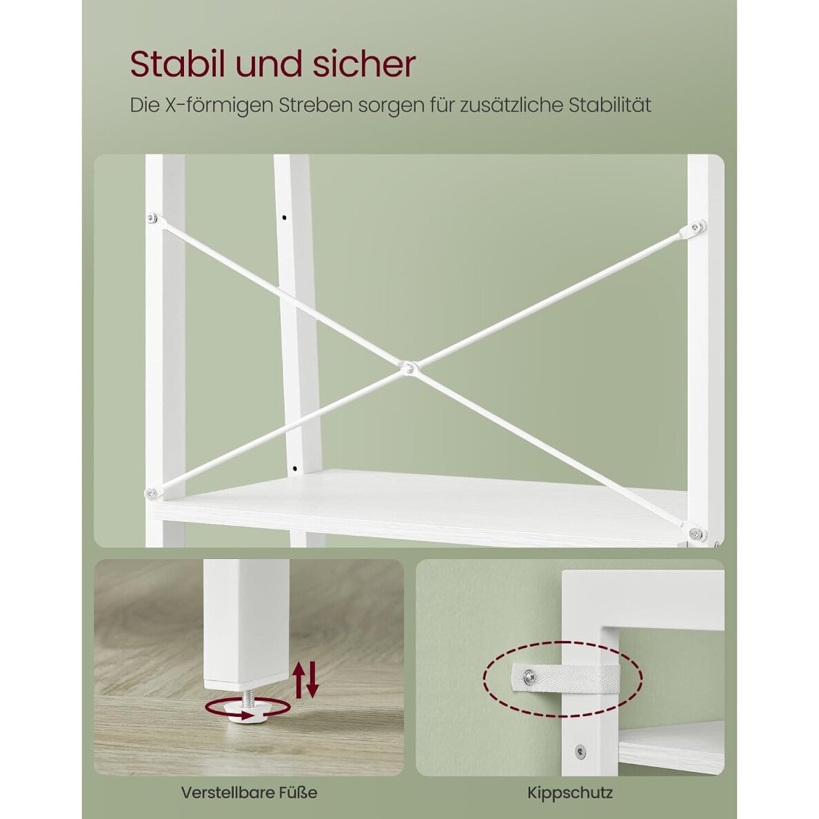 Industrinio stiliaus pastatoma 4 pakopų lentyna 3 Industrinio stiliaus pastatoma 4 pakopų lentyna 3