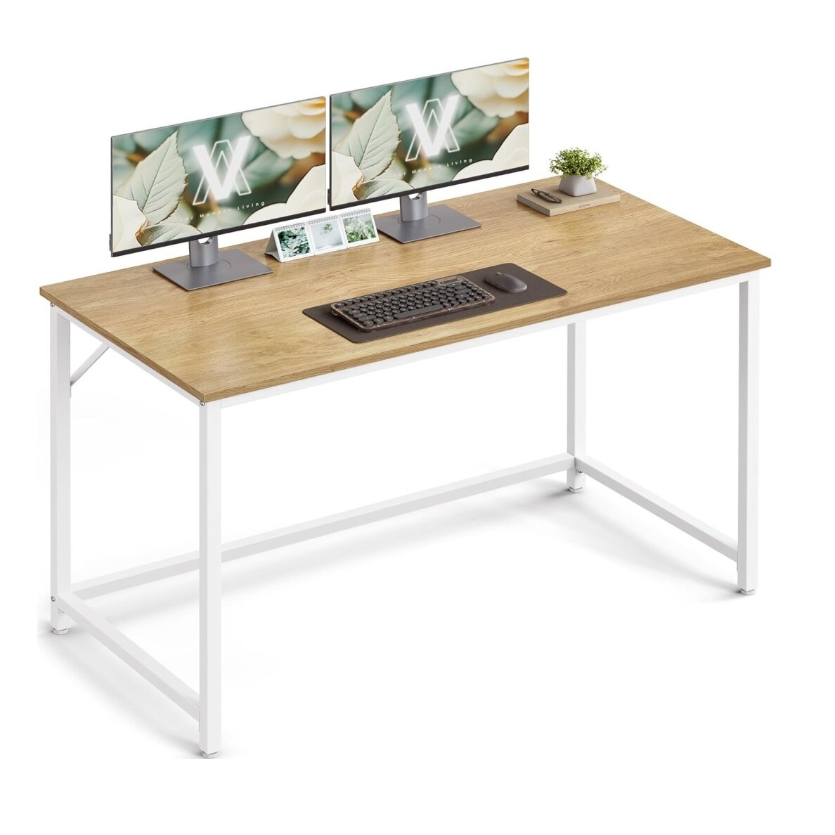 Industrinio stiliaus rašomasis stalas, 75 x 120 x 60 cm